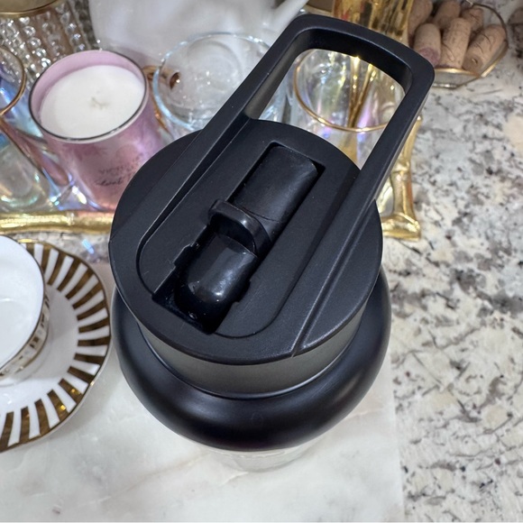 Disney Black and Gold Castle Water Bottle - Picture 8 of 8